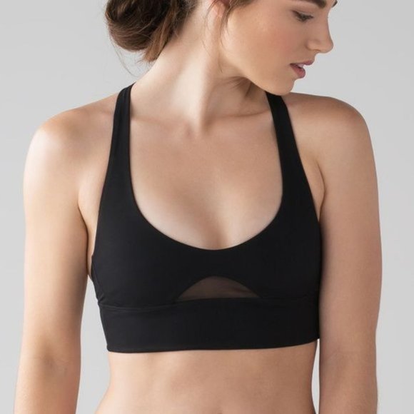 Lululemon Rising Tides Top Black Bikini Top